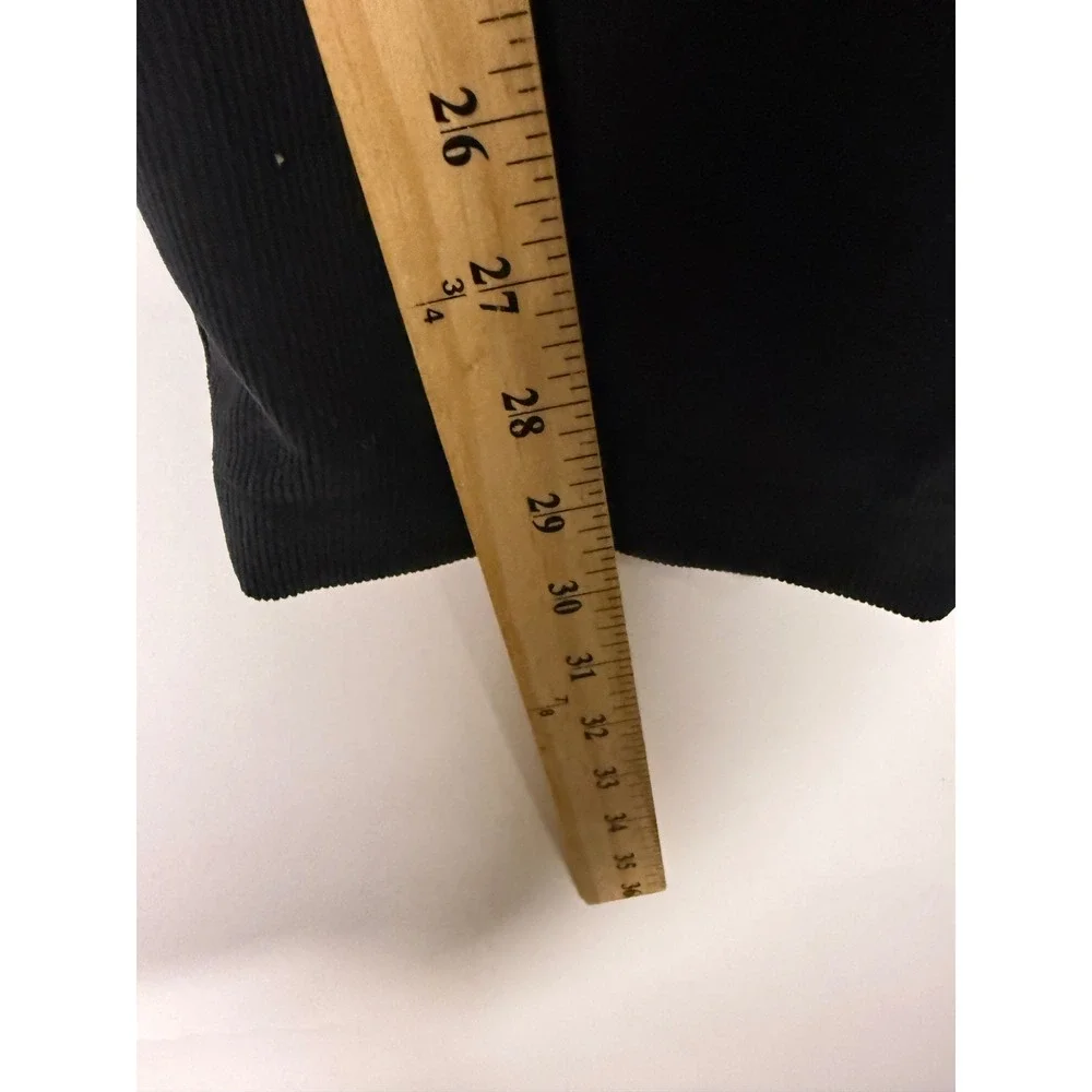 Lululemon Commission Pant Slim Corduroy Black Men's Size 38 LM5BF9S Casual